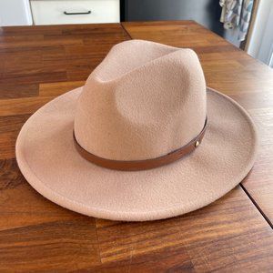 FREE PEOPLE | 100% Wool Rancher Hat Cream